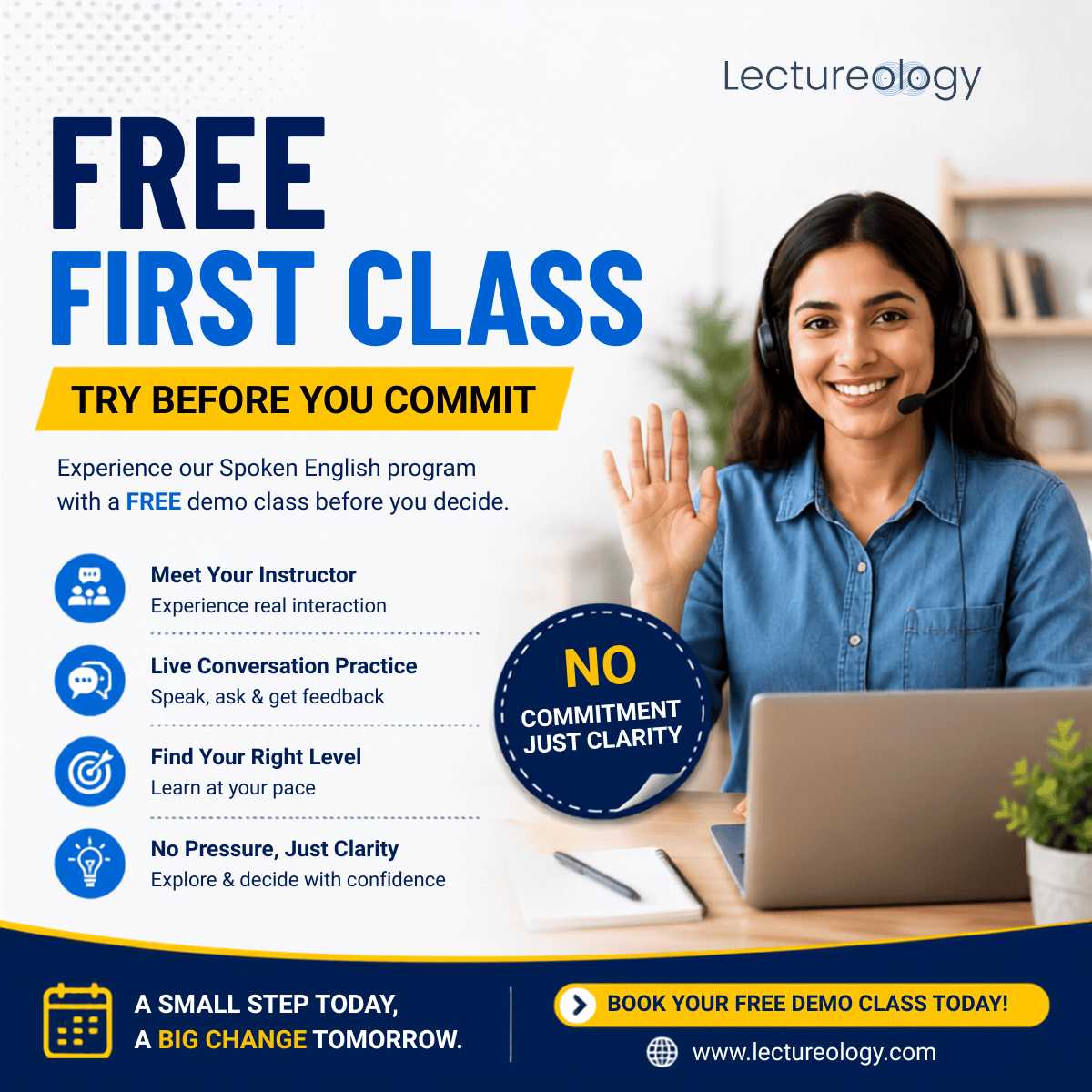 Free First Class - Try Before You Commit 